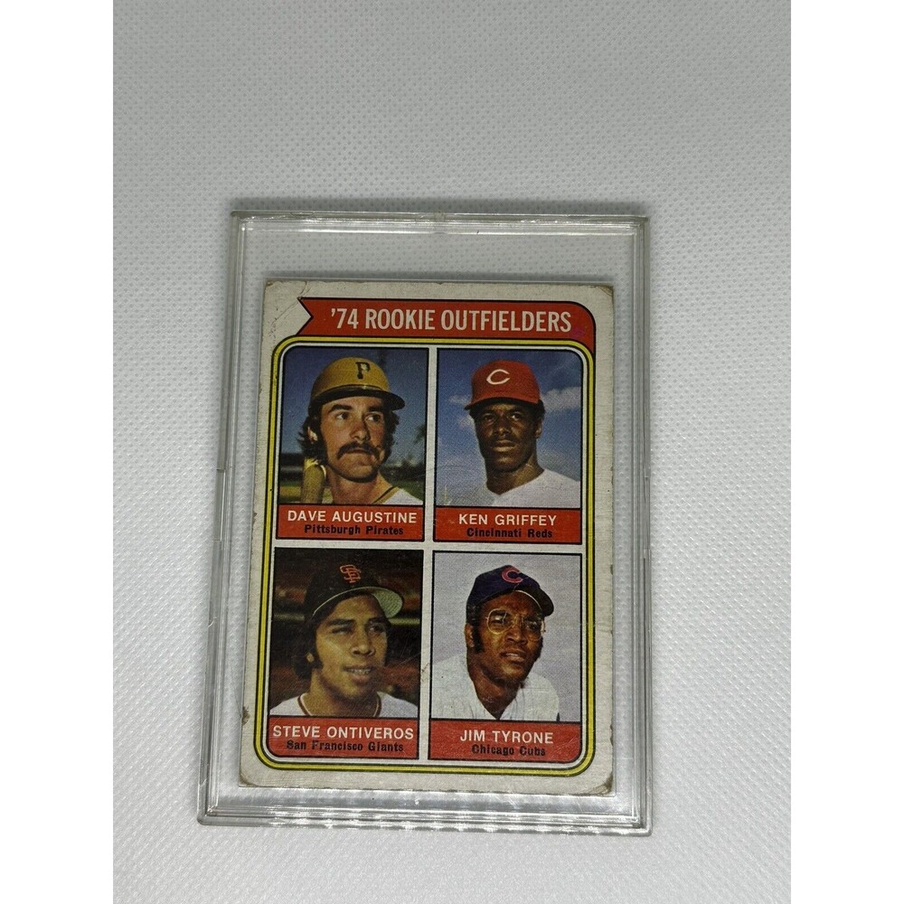 1974 Topps #598 Rookie Outfielders Ken Griffey Sr Rookie Card